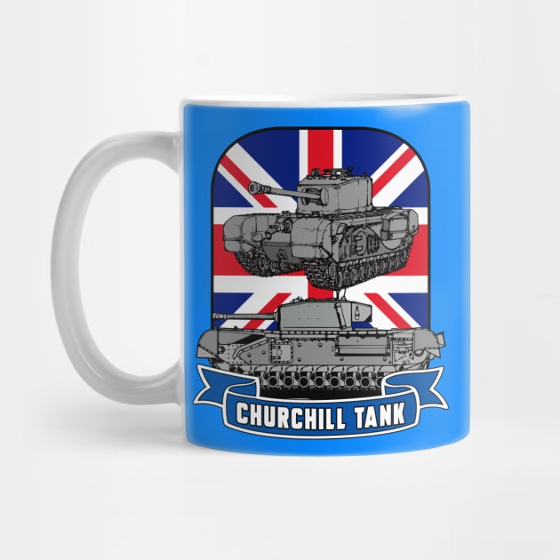 CHURCHILL TANK by theanomalius_merch